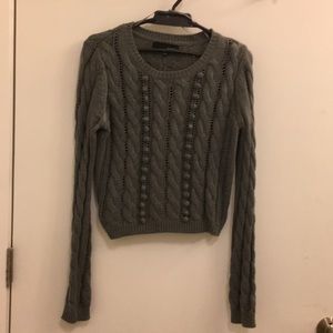 Cropped sweater